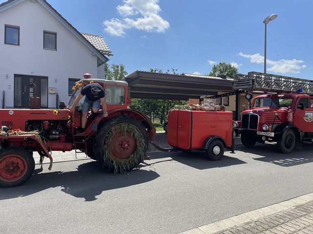 Feuerwehrumzug in Olbersleben 2023