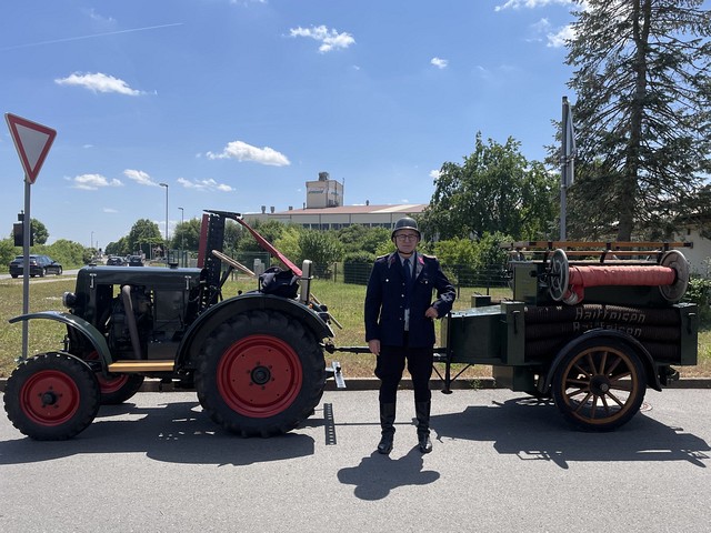 Feuerwehrumzug in Olbersleben 2023