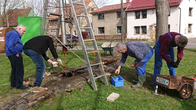 Frühjahrsputz und Bornreparatur