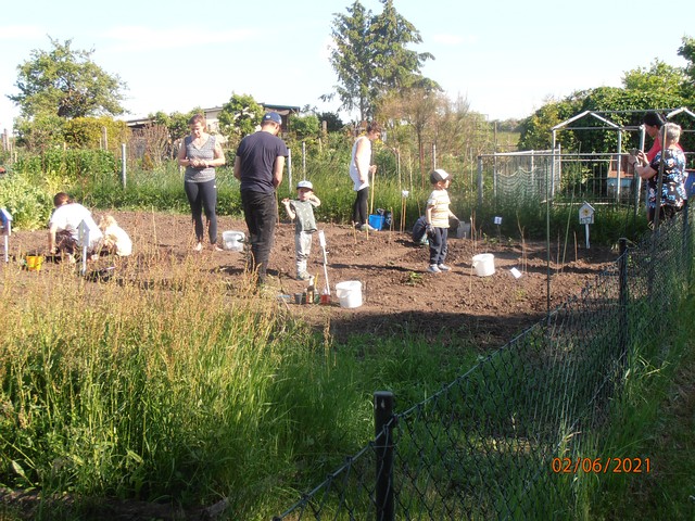 Die Gartenkinder in Aktion