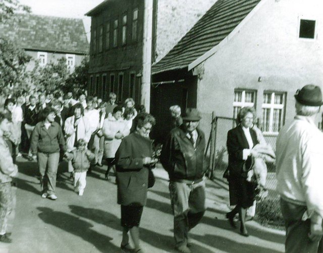 Bau der Gaststätte "Zur Waidmühle"