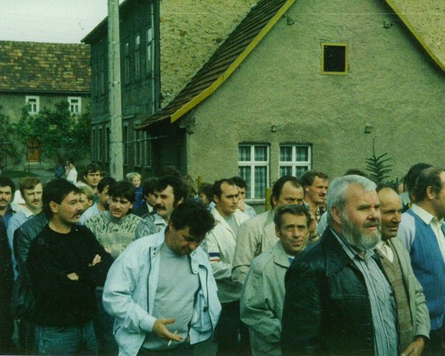 Bau der Gaststätte "Zur Waidmühle"