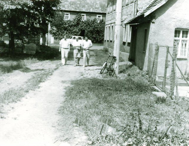 Bau der Gaststätte "Zur Waidmühle"