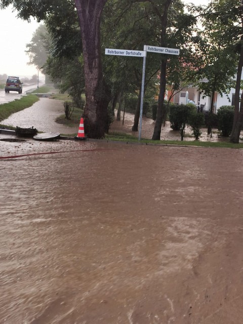 Überschwemmungen nach Starkregen (Juni 2020)