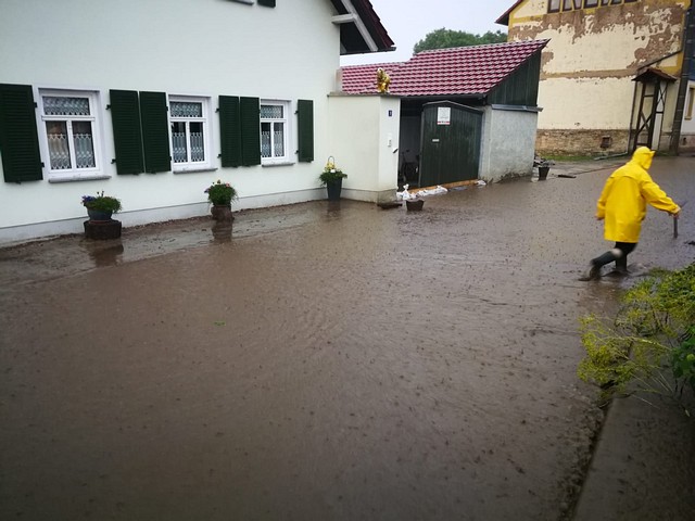 Überschwemmungen nach Starkregen (Juni 2020)