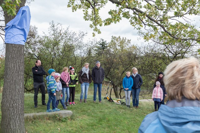 Einweihung der Tafel an der Luther-Eiche 31.10.2017