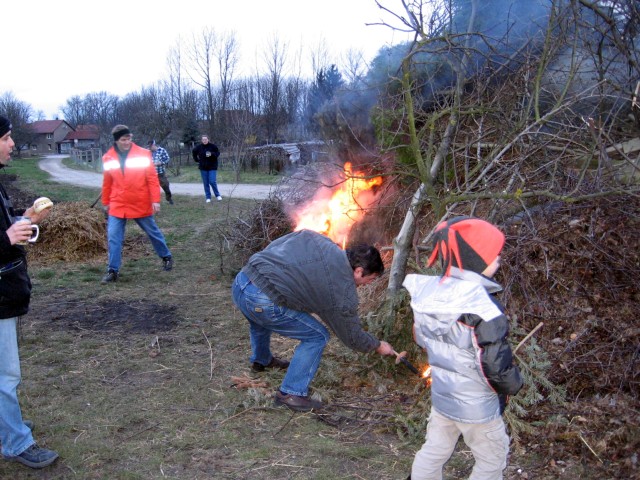 Osterfeuer 2008