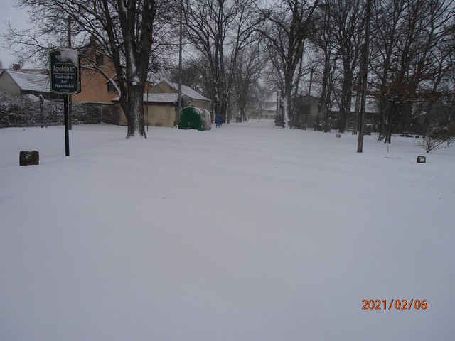 Im Schnee versunken (Februar 2021)