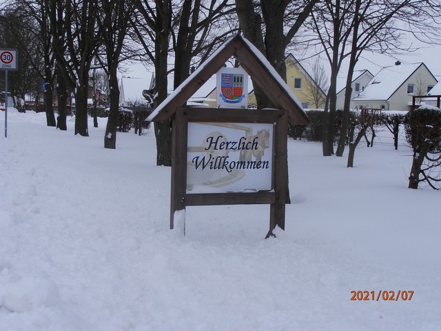 Im Schnee versunken (Februar 2021)