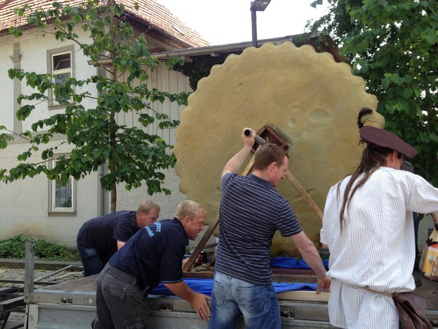 Umzug in Weißensee 2012