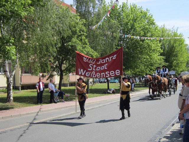Umzug in Weißensee 2012