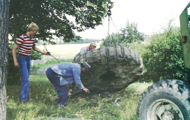 Rekonstruktion der Waidmühle 1986