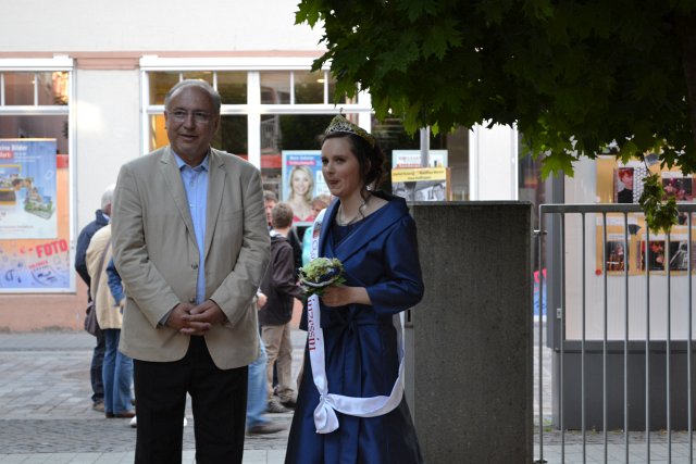 Kür und Auftritt der Waid-Prinzessin Daniela I.