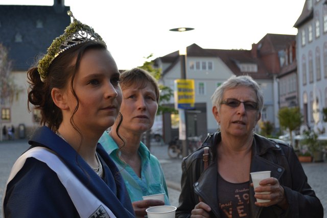 Kür und Auftritt der Waid-Prinzessin Daniela I.