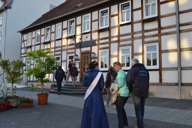 Kür und Auftritt der Waid-Prinzessin Daniela I.