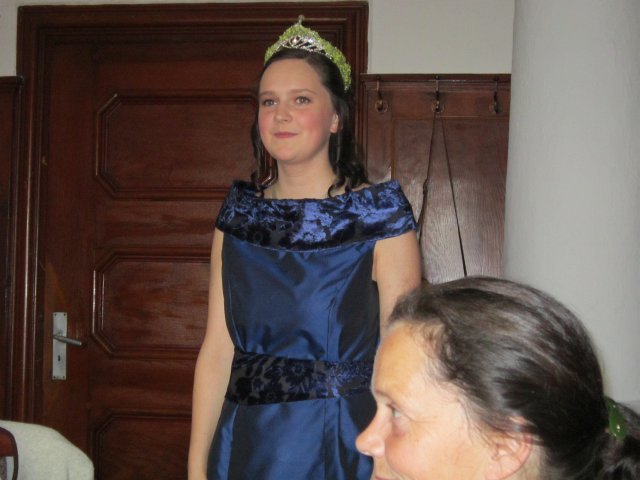 Kür und Auftritt der Waid-Prinzessin Daniela I.