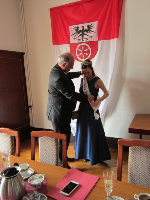 Kür und Auftritt der Waid-Prinzessin Daniela I.