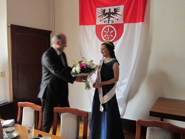 Kür und Auftritt der Waid-Prinzessin Daniela I.