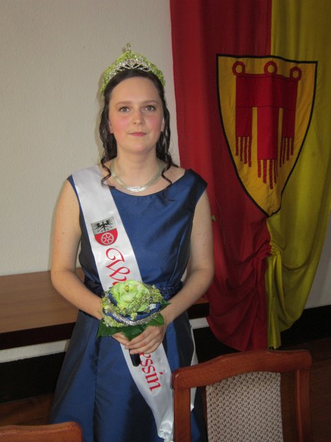 Kür und Auftritt der Waid-Prinzessin Daniela I.