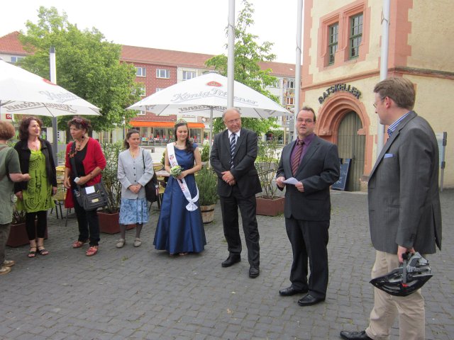 Kür und Auftritt der Waid-Prinzessin Daniela I.