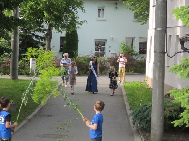 Kür und Auftritt der Waid-Prinzessin Daniela I.