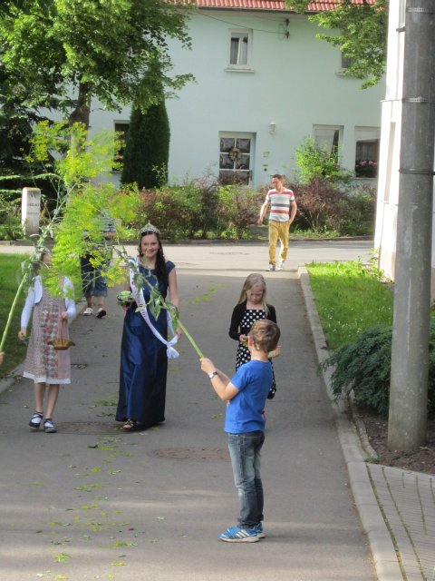 Kür und Auftritt der Waid-Prinzessin Daniela I.
