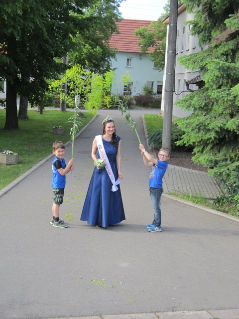 Kür und Auftritt der Waid-Prinzessin Daniela I.