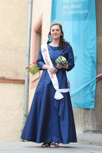 Kür und Auftritt der Waid-Prinzessin Daniela I.