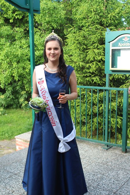 Kür und Auftritt der Waid-Prinzessin Daniela I.