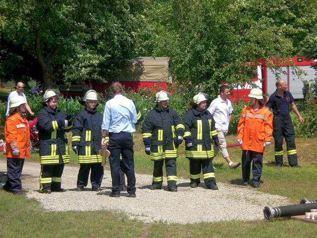 Feuerwehrausscheid 2007