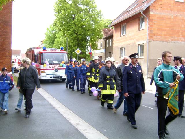 Feuerwehrumzug Leubingen