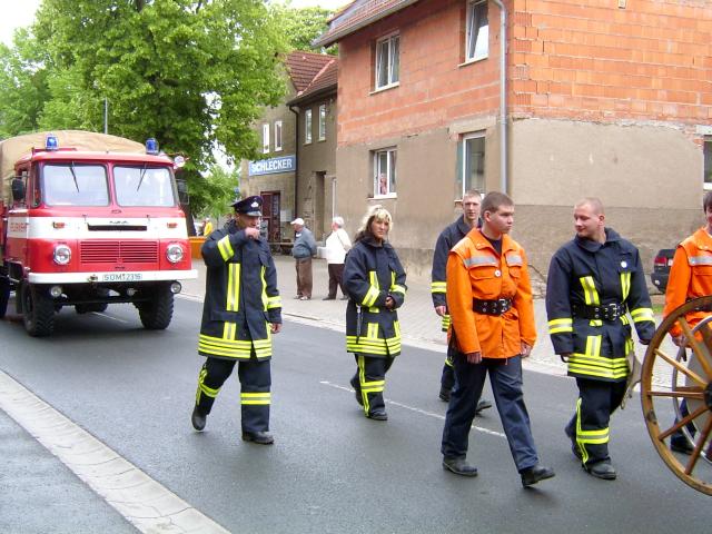 Feuerwehrumzug Leubingen