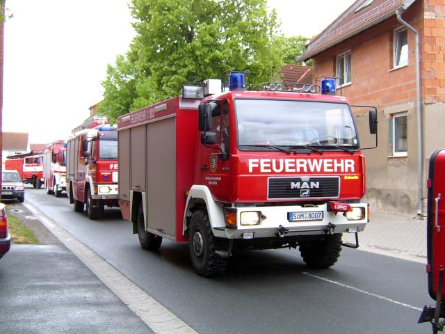 Feuerwehrumzug Leubingen