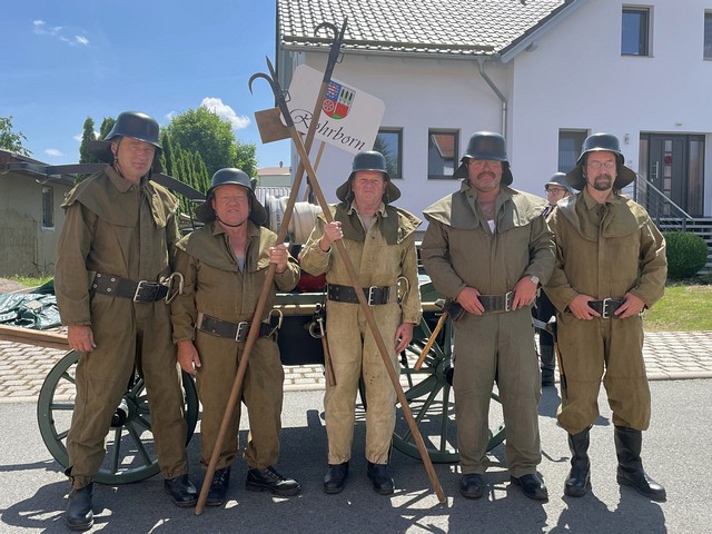 Feuerwehrumzug in Olbersleben 2023