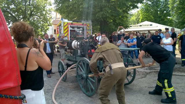 Feuerwehrumzug in Olbersleben 2023