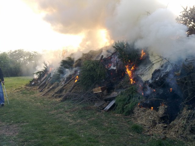 Osterfeuer 2014