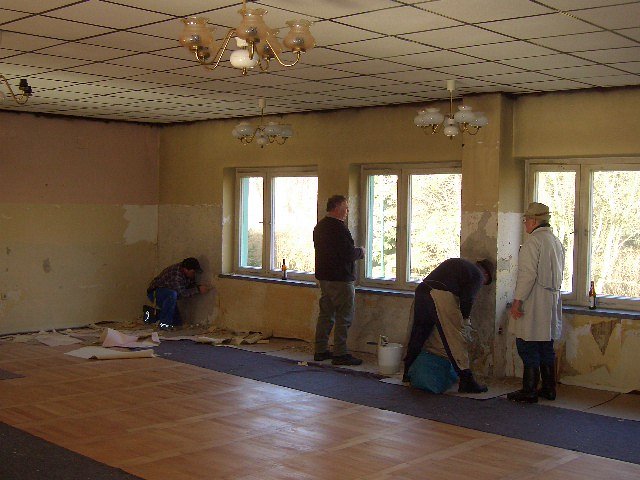 Saalrenovierung 2011