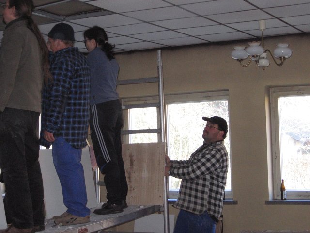 Saalrenovierung 2011