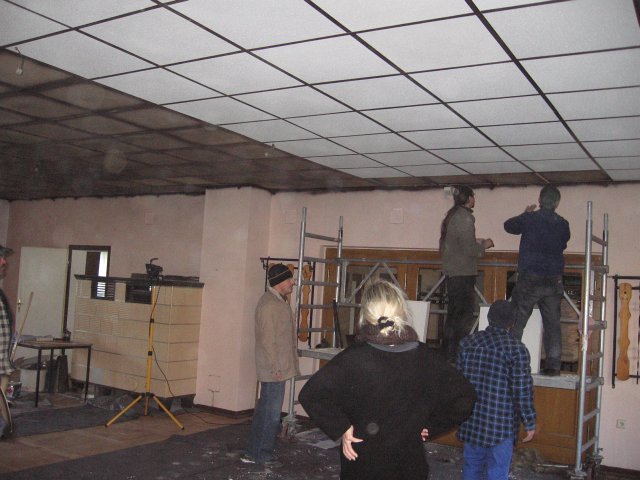 Saalrenovierung 2011