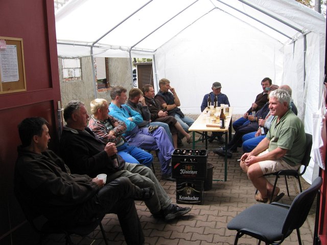 Waidernte und Vorbereitung des Waidm&uuml;hlenfests&nbsp;2010