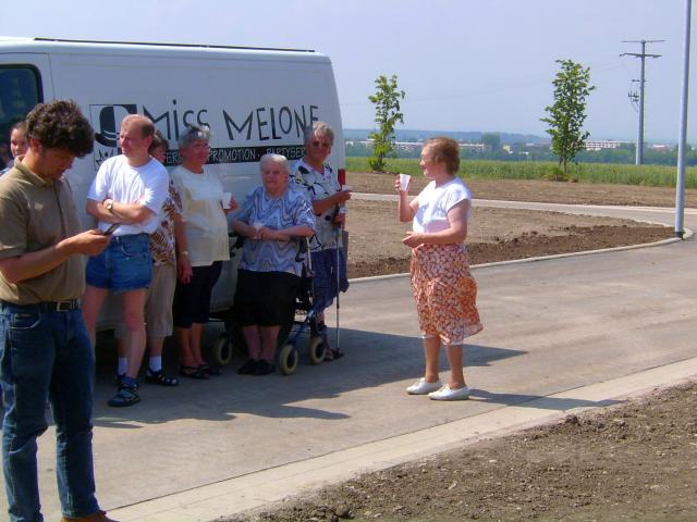 Er&ouml;ffnung des Wohngebiets