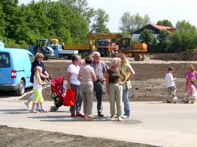 Er&ouml;ffnung des Wohngebiets