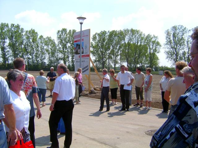 Er&ouml;ffnung des Wohngebiets