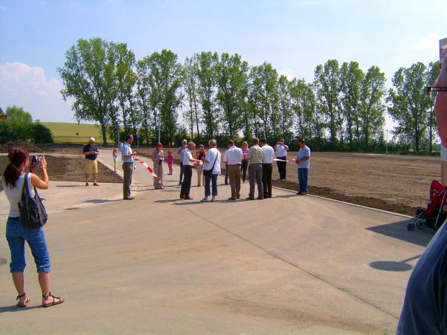 Er&ouml;ffnung des Wohngebiets