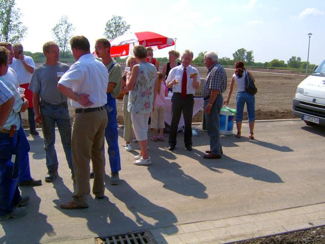 Er&ouml;ffnung des Wohngebiets