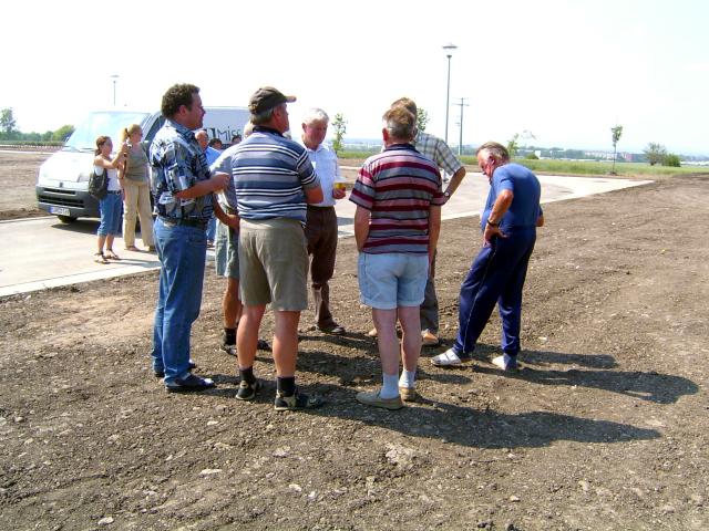 Er&ouml;ffnung des Wohngebiets