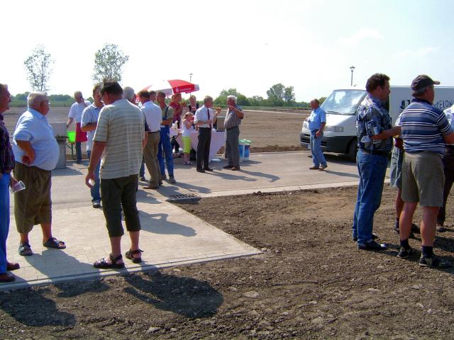 Er&ouml;ffnung des Wohngebiets